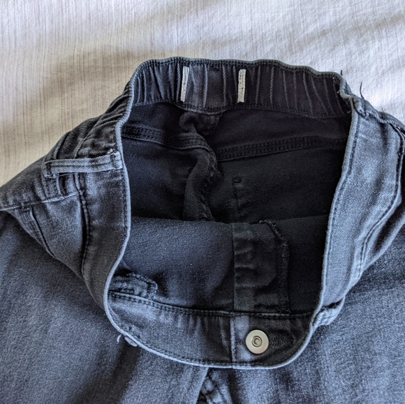 ABERCROMBIE KIDS Black Elastic Waist Skinny Jeans - Picture 3 of 5